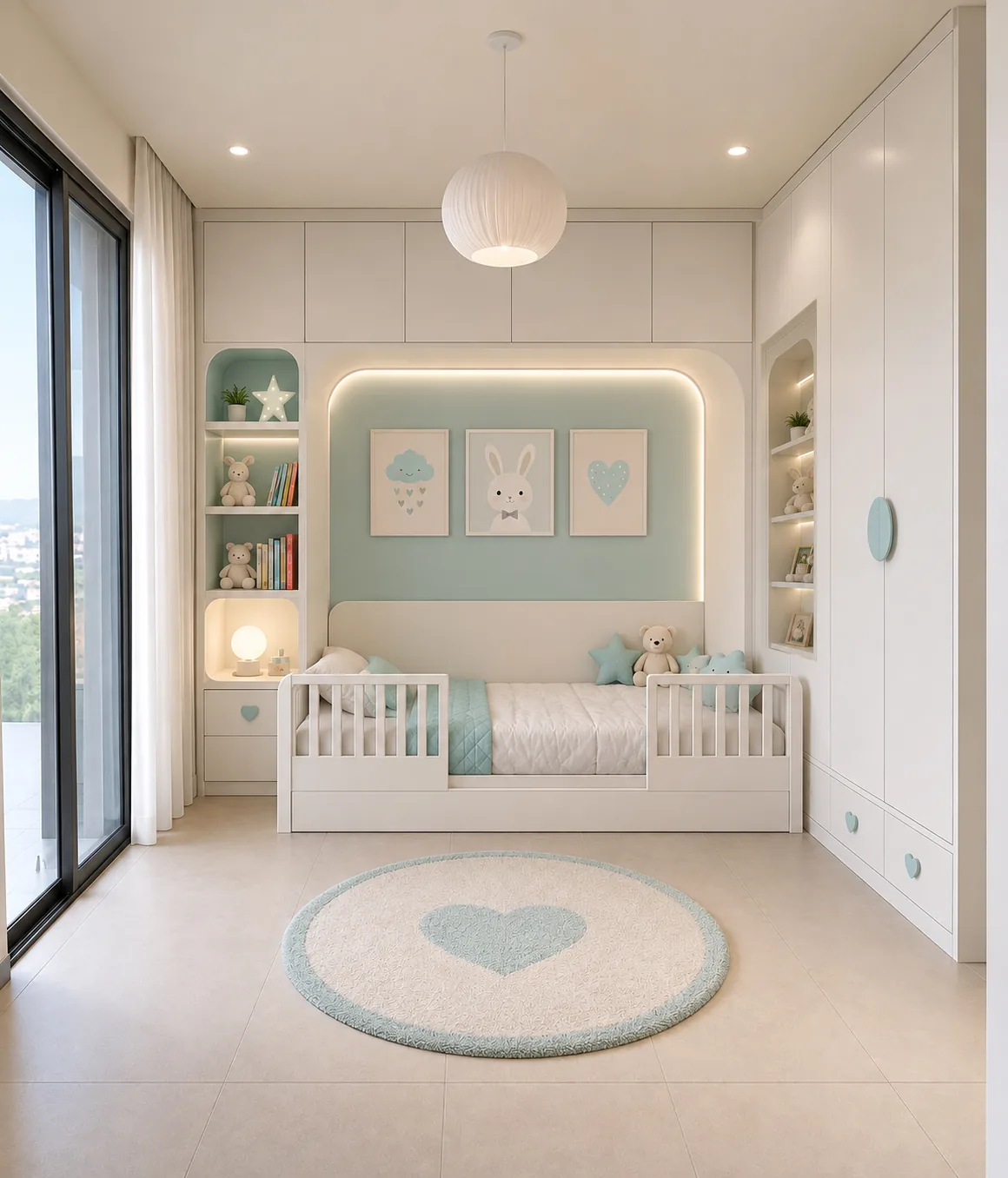 Kornet El Hamra kids bedroom interior design