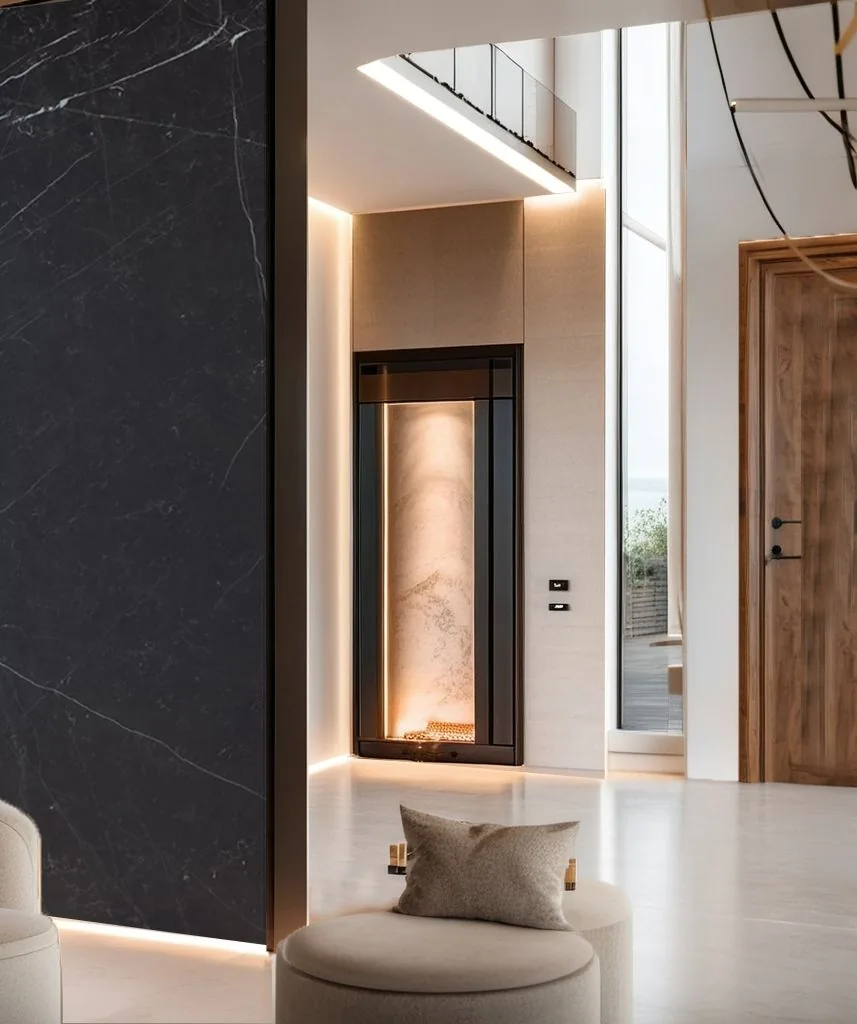 Naccache Villa entrance interior detail